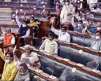 Lok Sabha passes two bills amid Opposition protests