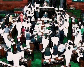 Lok Sabha adjourned till noon (file Photo)