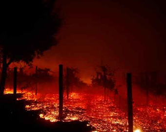 Wildfire near Los Angeles