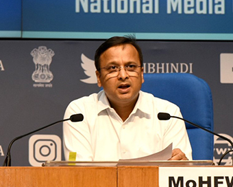 Joint Secretary of Health and Family Welfare Lav Agarwal (file photo)
