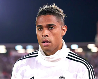 Striker Mariano Diaz