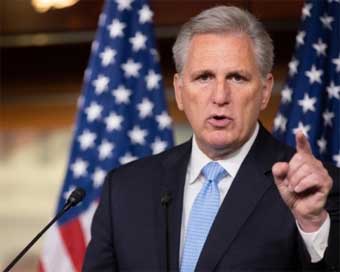 US House Speaker Kevin McCarthy