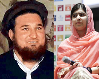 Ehsanullah Ehsan and Malala Yousafzai.