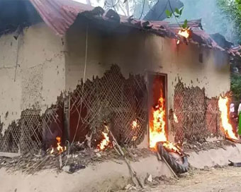 Manipur women parade case: Mob burns down house of main accused 