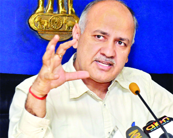 Delhi Deputy Chief Minister Manish Sisodia (file photo)