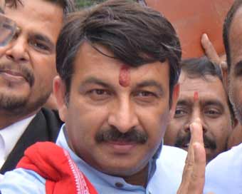 Delhi BJP chief Manoj Tiwari (file photo)