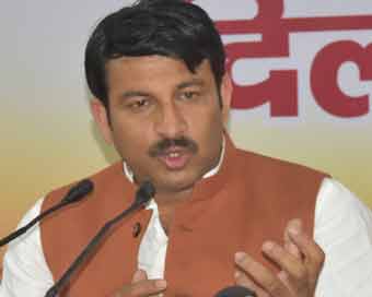 Delhi BJP President Manoj Tiwari (file photo)