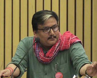 Rashtriya Janata Dal (RJD) leader Manoj Jha