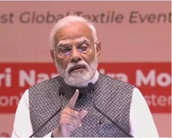 PM Modi flags off India’s biggest global textile event with 5F mantra