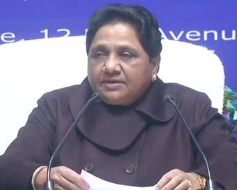Mayawati slams BJP, Congress on her 64th birthday