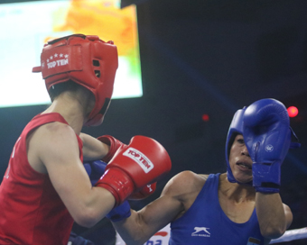 New Delhi: Indian Boxer MC Mary Kom and North Korea