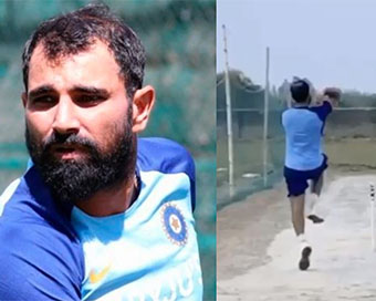 Fast bowler Mohammed Shami 