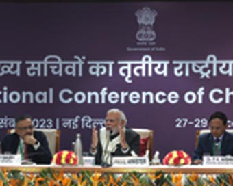 PM Modi brainstorms on good governance with chief secretaries of states