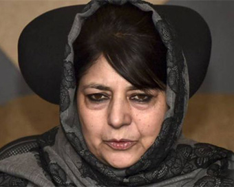 Former J&K Chief Minister Mehbooba Mufti