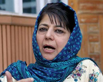PDP President and former J&K Chief Minister Mehbooba Mufti 