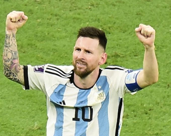 Football: World Cup hero Messi 