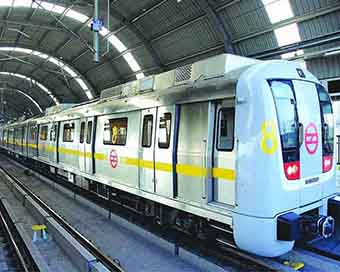 Travelling in Delhi Metro