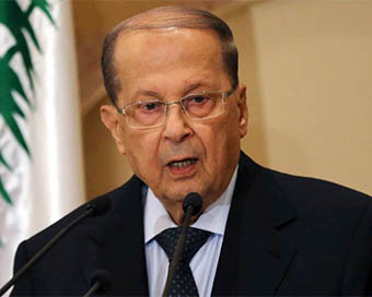 Lebanese President Michel Aoun