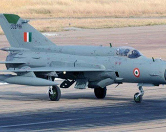 MiG-21 crashes in Rajasthan, pilot ejects safely