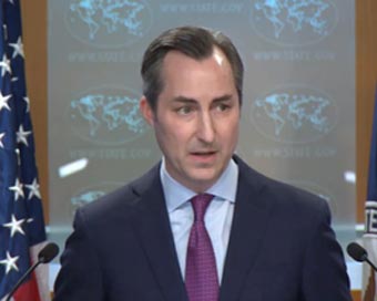 US State Department spokesperson Matthew Miller