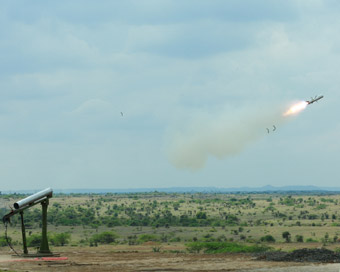  Ahmednagar: The Defence Research and Development Organisation (DRDO) successfully flight-tested a low-weight man-portableanti-tank guided missile (MPATGM) for the second time from Ahmednagar range in Maharashtra on Sept 16, 2018. The two missions on