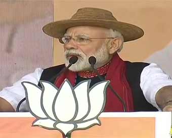 Congress never cared for Arunachal: PM Modi