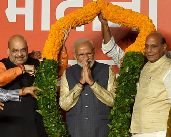 Modi magic steers BJP to historic win in Lok Sabha polls, opposition crushed 