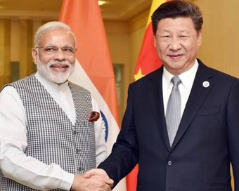 PM Modi with Chinese President Xi Jinping