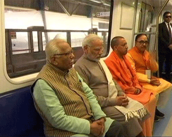Modi inaugurates Metro