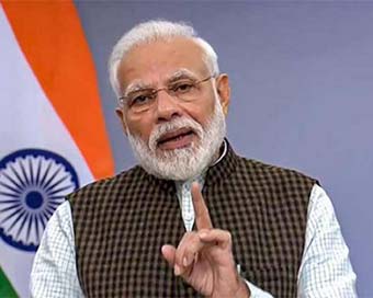  Prime Minister Narendra Modi took