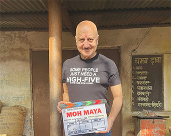 Anupam Kher announces his next film titled ‘Moh Maya’