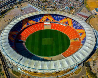 Renovated Motera Stadium in Ahmedabad