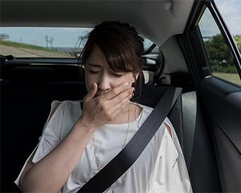 Study reveals motion sickness severity