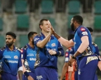 MI back atop points table with big win over SRH