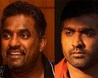 Muttiah Muralitharan (left) - Vijay Sethupathi (right)