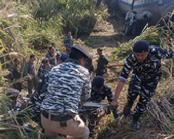 Myanmar military aircraft overshoots runway in Mizoram, 8 crew injured