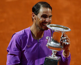 Rafael Nadal beats Novak Djokovic to win 10th Italian Open title