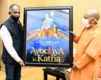 Pahlaj Nihalani meets Yogi, to shoot two films in UP