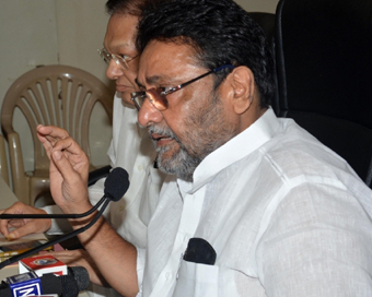 NCP spokesperson Nawab Malik (file photo)