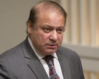 Former Pakistan prime minister Nawaz Sharif (file photo)