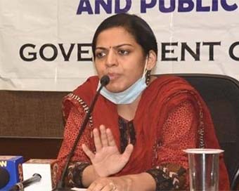 Goa Health Secretary Nila Mohanan