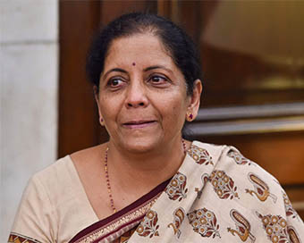 Finance Minister Nirmala Sitharaman 