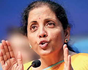 Union Finance Minister Nirmala Sitharaman