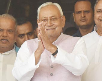 Bihar Chief Minister Nitish Kumar