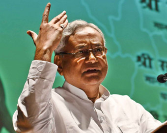 Bihar Chief Minister Nitish Kumar (file photo)