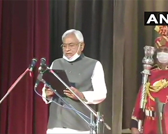 Nitish Kumar sworn in as Bihar Chief Minister