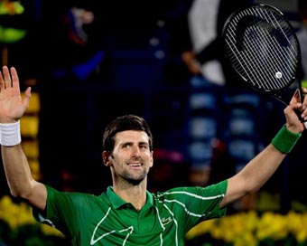 Serbian World No. 1 Novak Djokovic