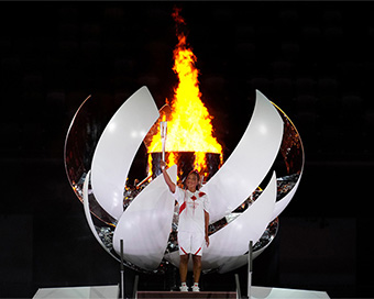 Tokyo Olympics 2020: Naomi Osaka lights cauldron as Tokyo begins new chapter