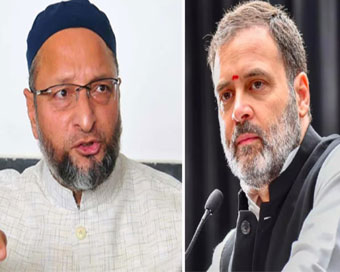 I challenge Rahul Gandhi to contest against me in Hyderabad: Owaisi