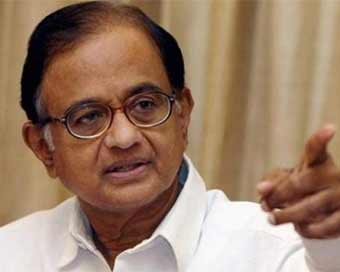 Senior Congress leader P. Chidambaram (file photo)